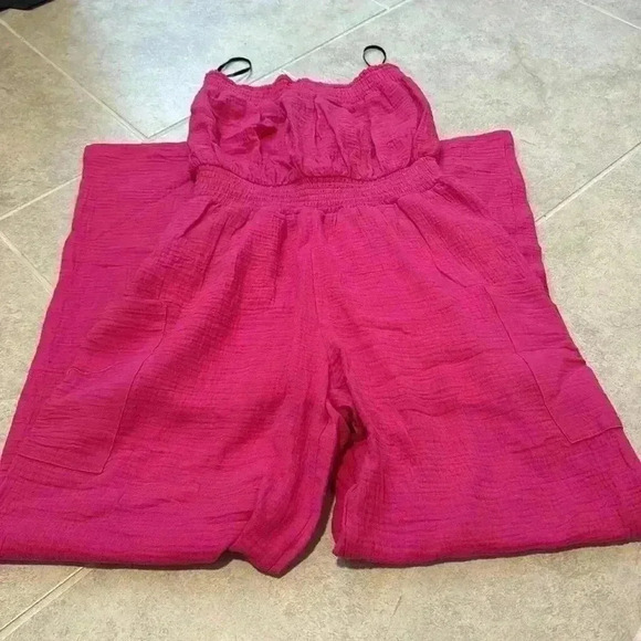 Strapless Pocket Jumpsuit - Picture 3 of 5